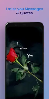 I miss you Messages & Quotes android App screenshot 2